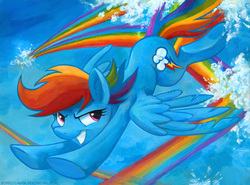 Size: 1076x797 | Tagged: safe, artist:kenket, artist:spainfischer, rainbow dash, pegasus, pony, g4, female, solo