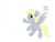 Size: 2000x1512 | Tagged: source needed, useless source url, safe, artist:equestria-prevails, derpy hooves, pegasus, pony, g4, circle, female, mare, simple background, solo, transparent background, whose line is it anyway