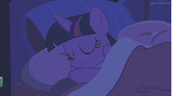 Size: 430x241 | Tagged: safe, edit, edited screencap, screencap, flash sentry, twilight sparkle, alicorn, equestria girls, g4, my little pony equestria girls, animated, bed, dream, female, frown, male, on side, ship:flashlight, shipping, sleeping, smiling, solo, straight, twilight sparkle (alicorn), wide eyes, wingboner