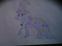 Size: 1072x804 | Tagged: safe, trixie, pony, unicorn, g4, female, mare, solo, traditional art