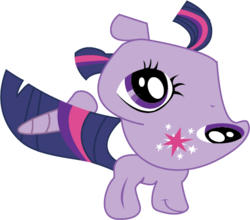 Size: 495x436 | Tagged: safe, twilight sparkle, g4, abomination, cubisim, female, not salmon, solo, wat, what has science done