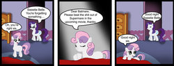 Size: 1024x388 | Tagged: safe, rarity, sweetie belle, g4, comic