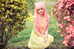 Size: 3888x2592 | Tagged: safe, artist:irisraydiant, fluttershy, human, g4, cosplay, irl, irl human, photo, solo