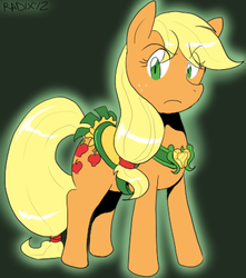 Size: 366x414 | Tagged: safe, artist:general-radix, applejack, g4, female, solo