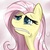 Size: 1400x1400 | Tagged: safe, artist:zokkili, fluttershy, g4, crying, female, portrait, solo