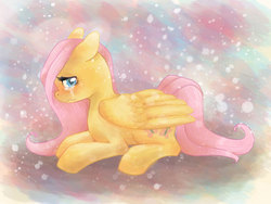 Size: 1024x768 | Tagged: safe, artist:panukiiart, fluttershy, g4, crying, female, solo