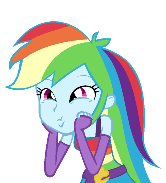 So Awesome Rainbow Dash Face