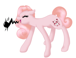 Size: 1061x808 | Tagged: safe, artist:mondlichtkatze, jigglypuff, pony, pokémon, ponified, simple background, solo, transparent background