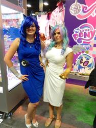 Size: 720x960 | Tagged: safe, princess celestia, princess luna, human, g4, cosplay, irl, irl human, photo