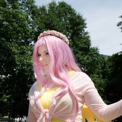 Size: 960x960 | Tagged: safe, fluttershy, human, g4, cosplay, irl, irl human, photo, solo