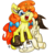 Size: 1500x1500 | Tagged: dead source, safe, artist:22bubble-eyes22, pound cake, pumpkin cake, pegasus, pony, unicorn, slice of pony life, g4, bow, brother and sister, cake twins, colt, duo, female, filly, hair bow, male, siblings, simple background, transparent background, twins