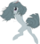 Size: 4520x5000 | Tagged: safe, artist:artpwny, marble pie, g4, absurd resolution, female, simple background, solo, transparent background, underhoof, vector