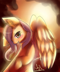 Size: 816x978 | Tagged: safe, artist:chibicutelucy, fluttershy, g4, female, solo