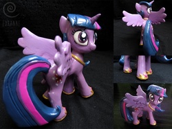 Size: 1000x750 | Tagged: safe, artist:eyrannecrafts, twilight sparkle, alicorn, pony, g4, female, irl, mare, photo, sculpture, twilight sparkle (alicorn)