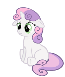 Size: 821x972 | Tagged: safe, artist:kuren247, sweetie belle, pony, unicorn, g4, female, filly, foal, scrunchy face, simple background, solo, transparent background, vector