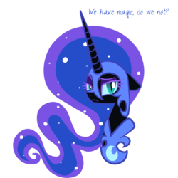 Size: 600x600 | Tagged: safe, artist:mintatheena, nightmare moon, g4, bust, female, nightmare-moon-answers, simple background, solo