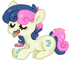 Size: 734x607 | Tagged: safe, artist:sararose, bon bon, sweetie drops, earth pony, pony, g4, female, mare, simple background, solo, transparent background