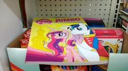 Size: 2592x1456 | Tagged: safe, princess cadance, shining armor, g4, coloring book, merchandise
