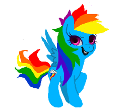 Size: 270x240 | Tagged: safe, artist:toycake, rainbow dash, g4, female, solo