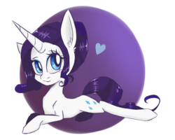 Size: 1000x800 | Tagged: safe, artist:silbersternenlicht, rarity, g4, female, heart, solo