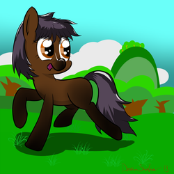Size: 2000x2000 | Tagged: safe, artist:dreamsnake, horse, pony, ponified, solo
