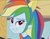 Size: 576x444 | Tagged: safe, screencap, rainbow dash, equestria girls, g4, my little pony equestria girls, close-up, dreamworks face, female, solo, wondercolts