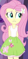 Size: 174x369 | Tagged: safe, screencap, fluttershy, equestria girls, g4, my little pony equestria girls, cropped, female, reaction image, solo