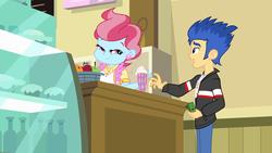 Size: 1920x1080 | Tagged: safe, screencap, cup cake, flash sentry, equestria girls, g4, my little pony equestria girls