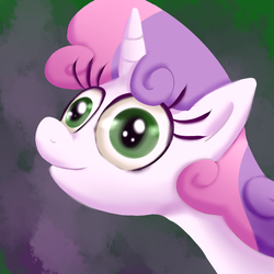 Size: 800x800 | Tagged: safe, artist:senx, sweetie belle, g4, female, solo