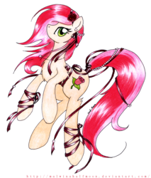 Size: 2304x2704 | Tagged: safe, artist:malwinahalfmoon, roseluck, g4, female, simple background, solo, transparent background