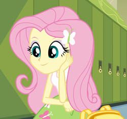 Size: 767x717 | Tagged: safe, screencap, fluttershy, equestria girls, g4, my little pony equestria girls, cropped, female, solo, thinking