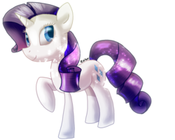 Size: 1500x1200 | Tagged: safe, artist:zoiby, rarity, g4, female, solo, sparkles