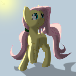 Size: 2500x2500 | Tagged: safe, artist:lewyty, fluttershy, g4, alternate hairstyle, female, hairband, solo, speedpaint available