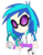 Size: 1563x1979 | Tagged: safe, artist:negasun, dj pon-3, vinyl scratch, equestria girls, g4, my little pony equestria girls, clothes, female, fingerless gloves, gloves, simple background, solo, transparent background, vinyl's glasses