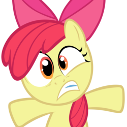 Size: 6000x6000 | Tagged: safe, artist:assualtpony, apple bloom, g4, absurd resolution, female, simple background, solo, transparent background, vector