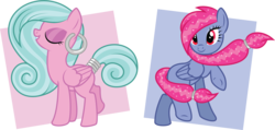 Size: 2741x1307 | Tagged: safe, artist:ivyhaze, oc, oc only, pegasus, pony, blank flank, earring