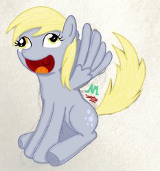 Size: 863x925 | Tagged: safe, artist:inurantchan, derpy hooves, pegasus, pony, g4, female, mare, solo