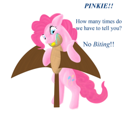 Size: 1440x1440 | Tagged: safe, artist:the-laughing-horror, pinkie pie, earth pony, pony, g4, bipedal, female, solo