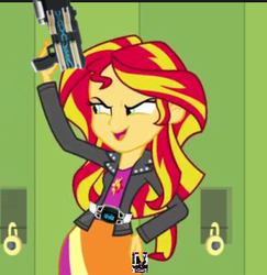 Size: 329x339 | Tagged: safe, edit, edited screencap, screencap, sunset shimmer, equestria girls, g4, my little pony equestria girls, cropped, female, kamen rider, kamen rider decade, kamen rider diend, solo