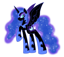 Size: 2091x1841 | Tagged: safe, artist:kitistraza, nightmare moon, g4, female, simple background, solo, transparent background, vector