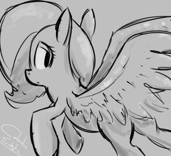 Size: 600x550 | Tagged: safe, artist:colorless-subject, fluttershy, g4, female, solo