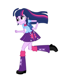 Size: 459x532 | Tagged: safe, twilight sparkle, equestria girls, g4, error, female, flash, puppet, solo