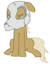 Size: 520x663 | Tagged: safe, artist:magical7, cubone, earth pony, pony, crying, eyes closed, female, floppy ears, mare, pokémon, ponified, sad, simple background, skull, solo, white background