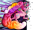 Size: 1700x1500 | Tagged: safe, artist:leffenkitty, pinkie pie, alicorn, pony, g4, alicornified, female, fourth wall, pinkiecorn, race swap, solo, xk-class end-of-the-world scenario