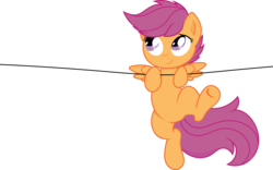 Size: 12072x7539 | Tagged: safe, artist:tim015, scootaloo, g4, absurd resolution, female, simple background, solo, transparent background, vector