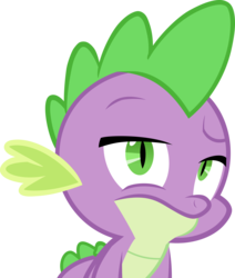 Size: 6000x7085 | Tagged: safe, artist:psychoanalyticbrony, spike, g4, absurd resolution, male, simple background, solo, transparent background, vector