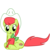 Size: 5000x5000 | Tagged: safe, artist:cheshiretwilight, peachy sweet, earth pony, pony, g4, absurd resolution, apple family member, female, hat, mare, simple background, solo, transparent background, vector