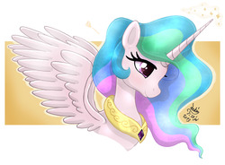 Size: 2200x1620 | Tagged: safe, artist:joakaha, princess celestia, g4, female, solo