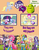 Size: 2550x3300 | Tagged: safe, edit, screencap, applejack, derpy hooves, fluttershy, pinkie pie, rainbow dash, rarity, twilight sparkle, ogre, pegasus, pony, equestria girls, g4, my little pony equestria girls, apple, food, humane five, humane six, mane six, mouth hold, ponied up, poster, shrek, shrek (character), that's our sid