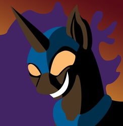 Size: 2124x2172 | Tagged: safe, artist:pascalswager, nightmare moon, g4, female, solo